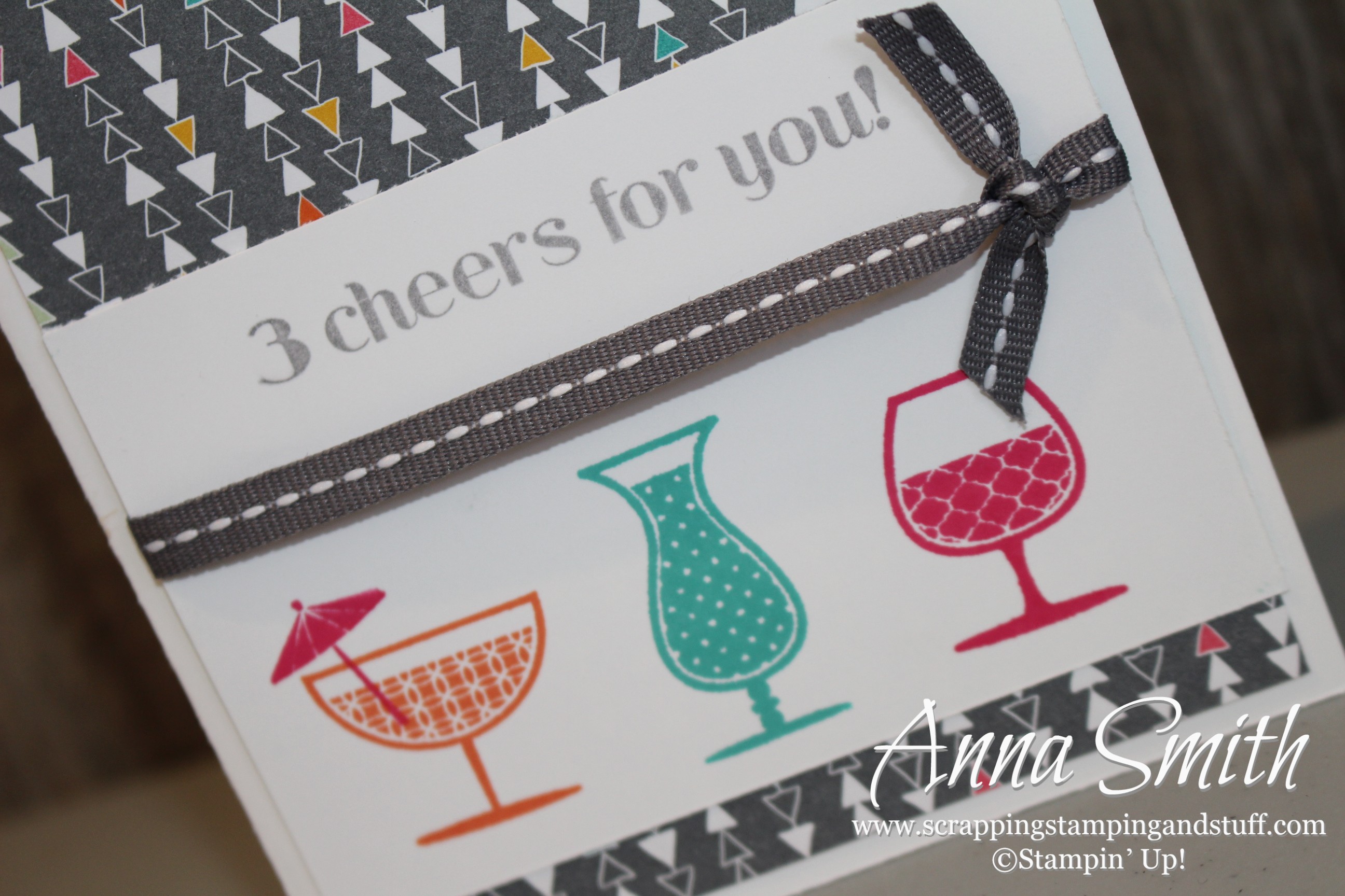 Stampin' Up! Cheers to You Birthday Card