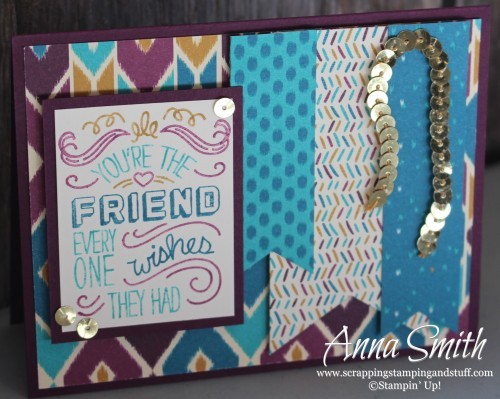 Bohemian Friendly Wishes Stampin' Up!