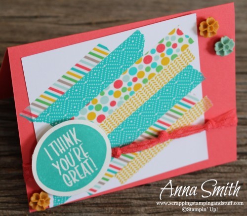 Stampin' Up! I Think You're Great