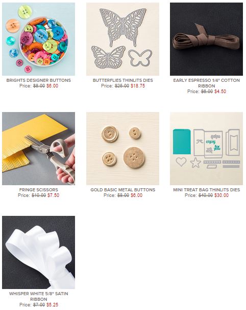 Stampin' Up! Weekly Deals