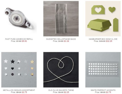 Stampin' Up! Weekly Deals