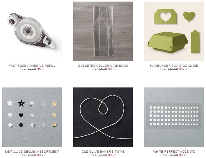 Stampin' Up! Weekly Deals