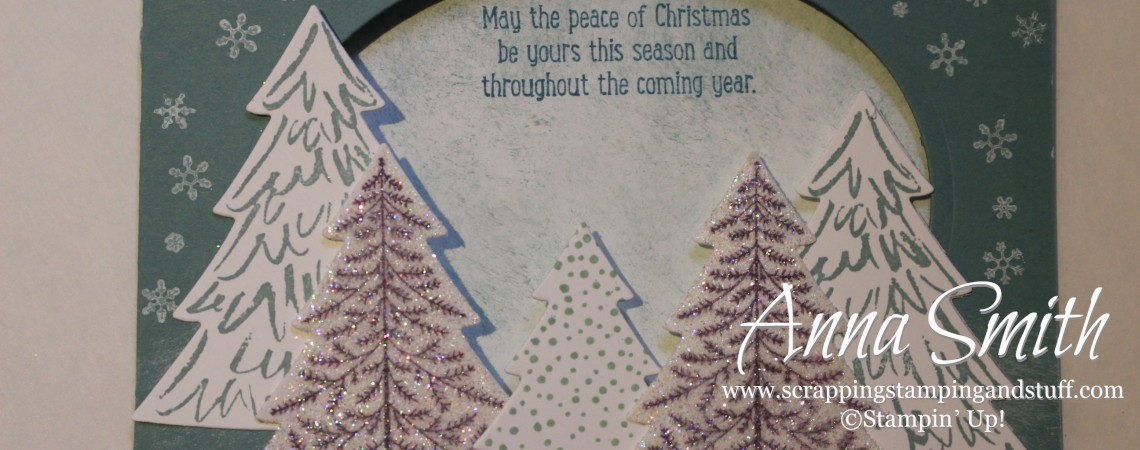 Peaceful Pines Christmas Card Stampin' Up!