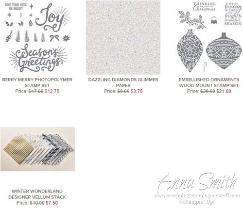 Stampin' Up! Weekly Deals