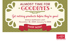 Stampin' Up! Retiring Holiday Products - get them while they last!