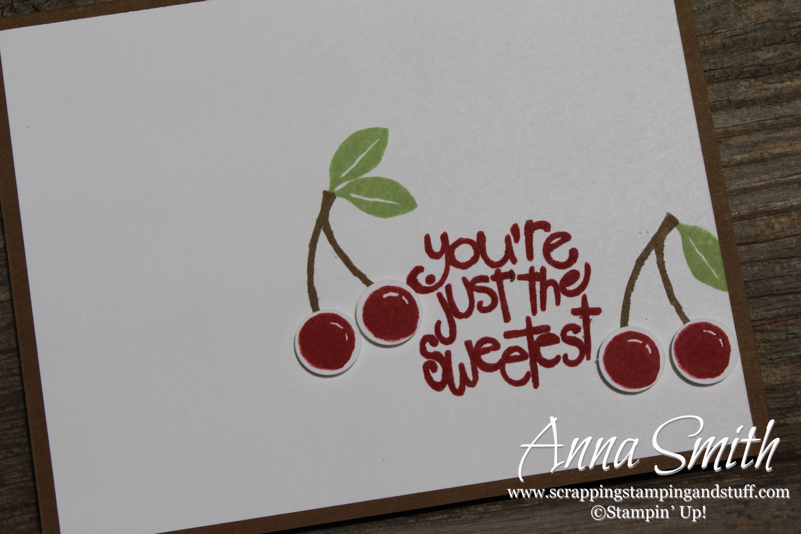 The Sweetest Cherry Card