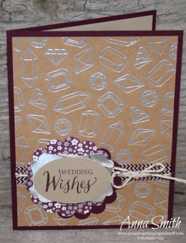 Shine On Card Set made with Stampin' Up! Shine On specialty paper and Rose Wonder stamp set