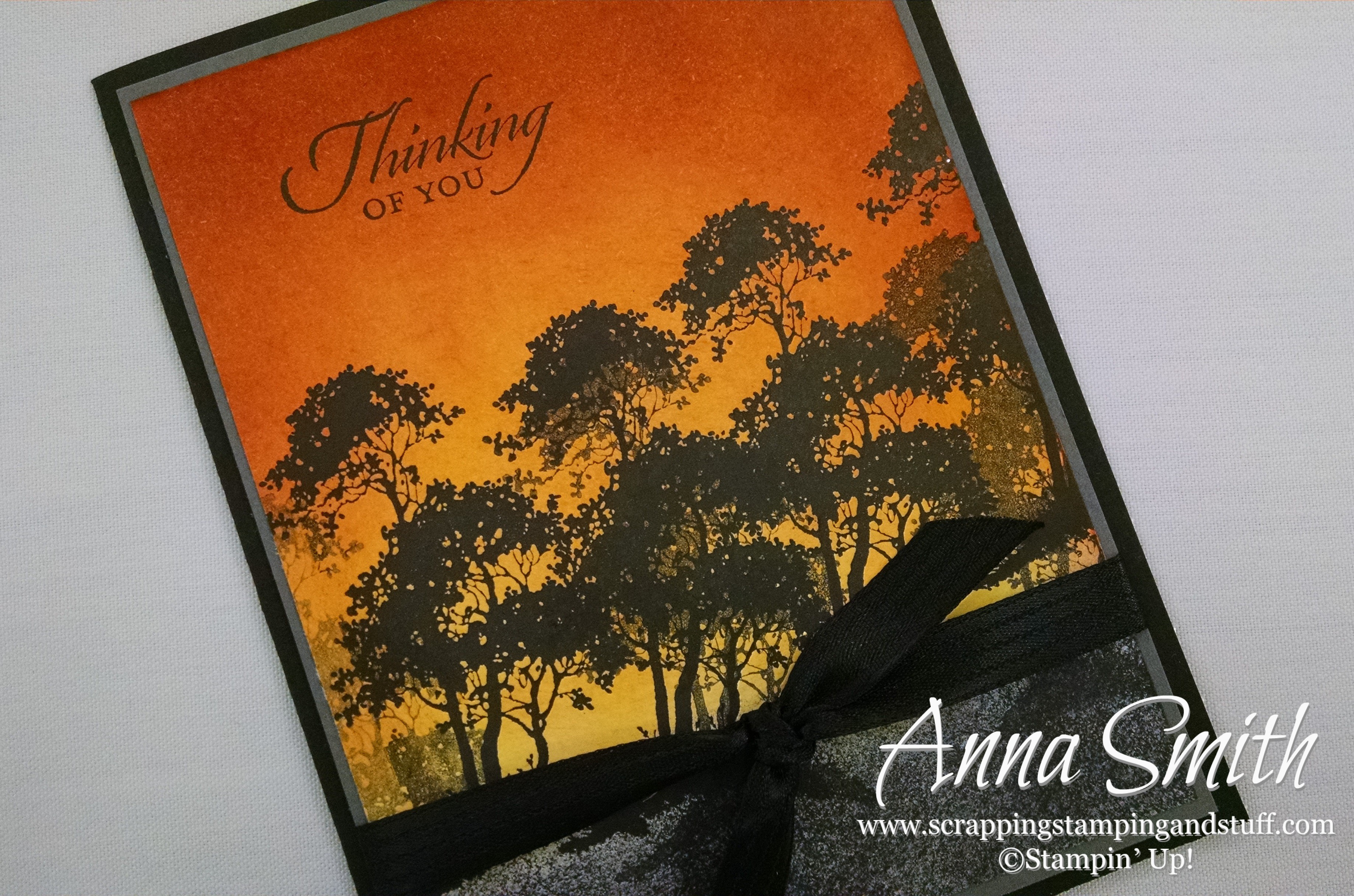 Serene Silhouettes Thinking of You Card