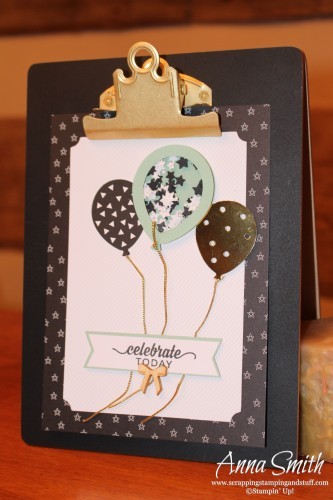 Stampin' Up! Enjoy the Little Things Project Kit clipboard seasonal display