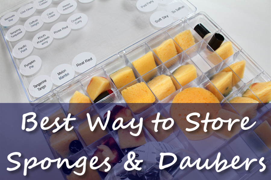 Tuesday Tip: How to Store Sponges