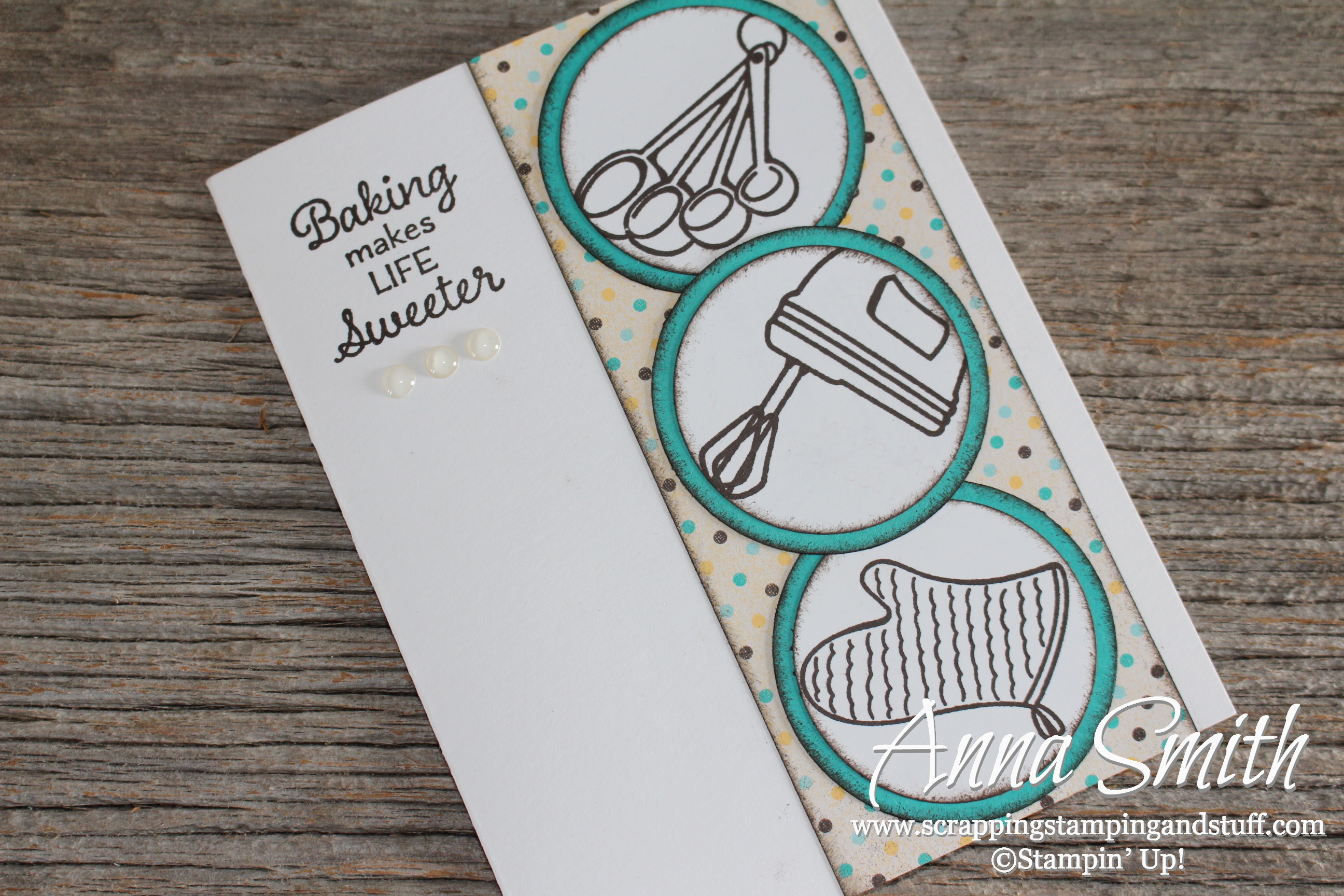 Sneak Peek! Baking Makes Life Sweeter Card