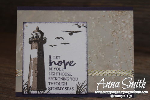 Stampin' Up! High Tide Thinking Of You Card