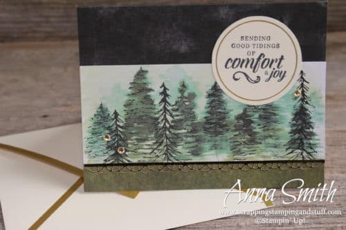 This Christmas Card Kit is PERFECT for beginning stampers, or experienced ones too. Make 20 gorgeous cards in an hour or two - seriously!