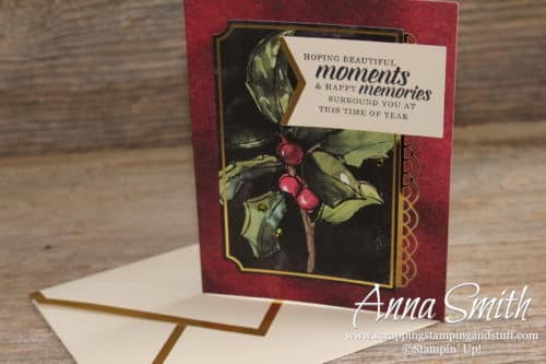 This Christmas Card Kit is PERFECT for beginning stampers, or experienced ones too. Make 20 gorgeous cards in an hour or two - seriously!