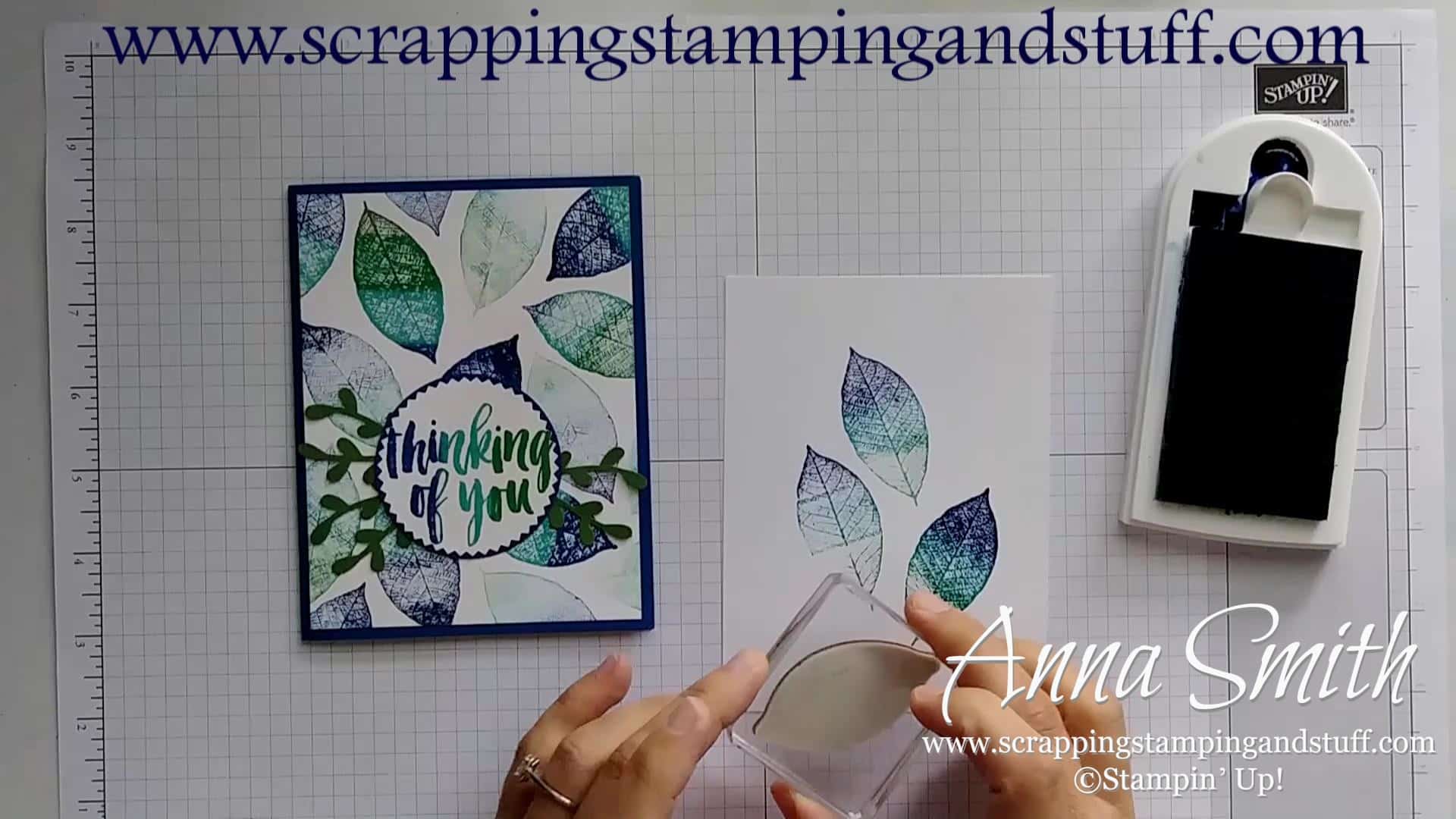 Stampin’ Up! Rooted in Nature Card Featuring the Spectrum Ink Pad