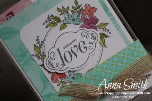 12 Days of DIY Handmade Gift Ideas - Day 2 card set using Stampin' Up! Floral Frames and Label Me Pretty stamp sets and Tea Room designer paper