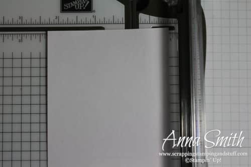 Pen and post-it holder decorated notebook - a quick, easy and inexpensive handmade gift idea - Stampin' Up! 