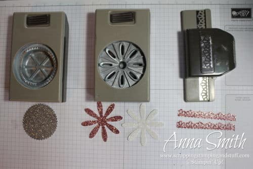 Pen and post-it holder decorated notebook - a quick, easy and inexpensive handmade gift idea - Stampin' Up! 