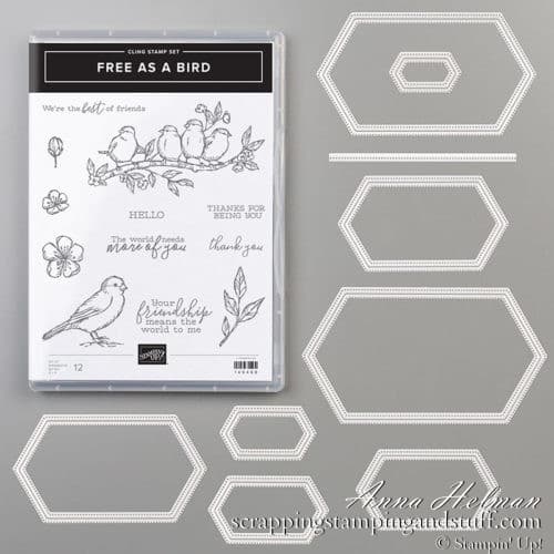 Stampin Up Free As a Bird Bundle and Bird Ballad Suit