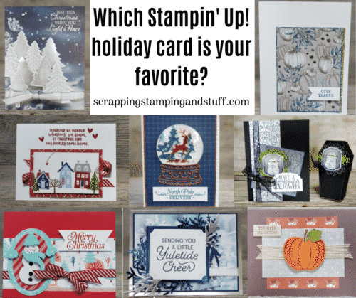 Stampin' Up! 2019 Holiday Card Ideas