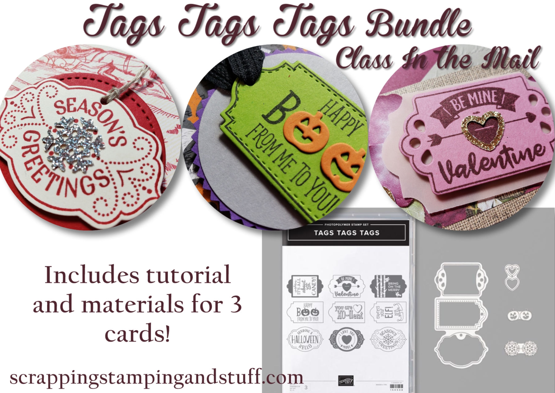 Stampin Up Tags Tags Tags Class In The Mail