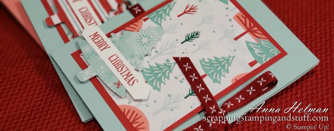 Stampin' Up! DIY Gift Card Holder with Template