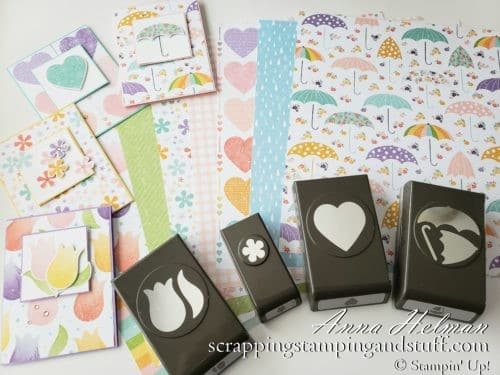 These special release coordinating products are amazing!!! Stampin Up Coordination Product Release Pleased as Punch designer paper and card ideas!