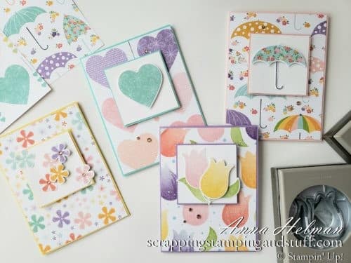 These special release coordinating products are amazing!!! Stampin Up Coordination Product Release Pleased as Punch designer paper and card ideas!