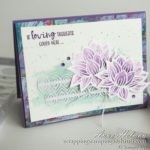 Watercolor get well card using the Stampin Up Lovely Lilypad stamp set and Dies - Sale-a-bration Rewards free with qualifying orders!