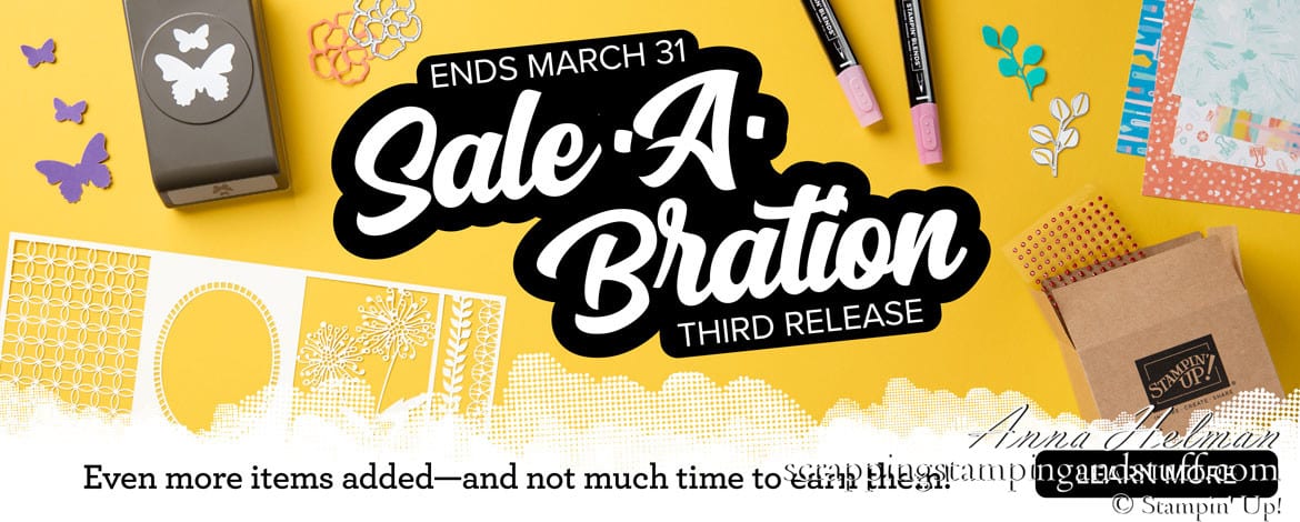 Sale-a-bration Third Release Items Available!