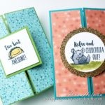 Chichilla Card Idea and Taco Bout Awesome Gate Fold Cards Using The Stampin