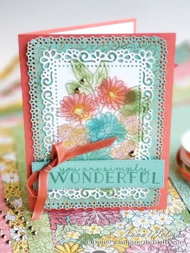 Sneak Peek From the New 2020-2021 Stampin' Up Annual Catalog - Ornate Garden Product Suite