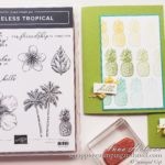 Ombre Stamping Pineapple Card With The Stampin