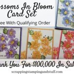 Free Card Set With Order - Blossoms In Bloom Card Set - Thank You For $100K In Sales!