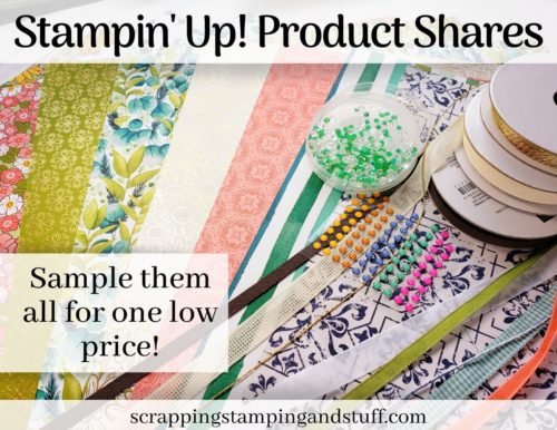 Stampin' Up! Product Shares 2020 Annual Catalog - Sample All The New Papers, Ribbons, and Embellishments for One Low Price