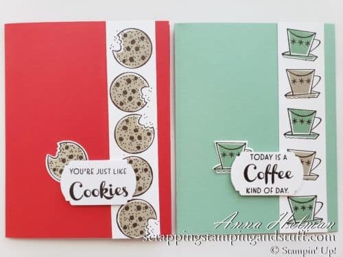 Cute & Funny Cards With Stampin Up Nothings Better Than Stamp Set - Cookies, Chocolate, Coffee & Cocktails!