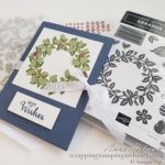 Double Pocket Envelope Card Tutorial Using Stampin Up Arrange A Wreath Bundle - Wedding Gift Card Holder