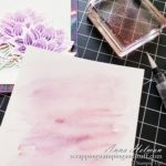 How To Make A Watercolor Wash Background Quickly and Easily With Stampin Up Water Painters and Aqua Painters