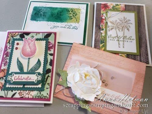 See highlights from our Sassy Stampers Stampin Up demonstrator team retreat! Includes make and takes, a view inside Windmill Lane Farm craft retreat, and more.