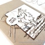 A funny goat birthday card using the Stampin Up Way To Goat stamp set. I got you a cake but I ate it!