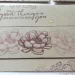 Make these three simple card ideas using the Stampin Up Tasteful Touches stamp set. Perfect card ideas for beginning stampers who are learning to stamp!