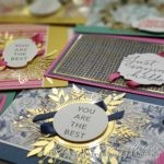 Create Cards In Minutes Using The Flowers For Every Season And Forever Gold Designer Papers