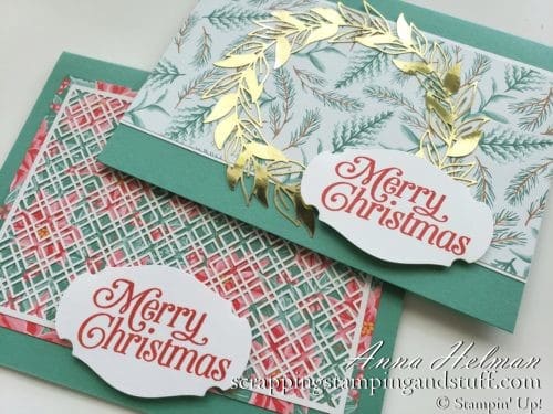 Create Cards In Minutes Using The Flowers For Every Season And Forever Gold Designer Papers