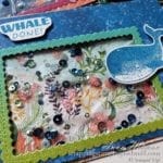 Underwater Ocean Scene Gel Water Shaker Card Tutorial Using The Stampin Up Whale Done Stamp Set