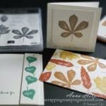 3 Simple Stamping Card Designs Using The Stampin Up Love Of Leaves Stamp Set