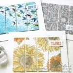 These Panel Card Ideas Can Be Made in Minutes! Simple Stamping Ideas, and Perfect For Beginning Card Makers!