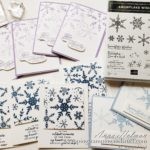 10 Cards In 30 Minutes with Stampin Up Snowflake Wishes - Simple Stamping Christmas Cards