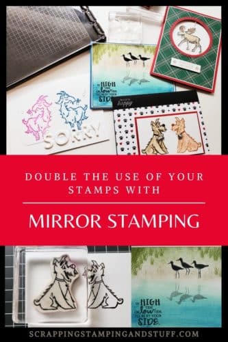 Double The Use of Stamps In Your Collection With The Mirror Stamping Technique. How To Reverse Stamp An Image With The Stamparatus