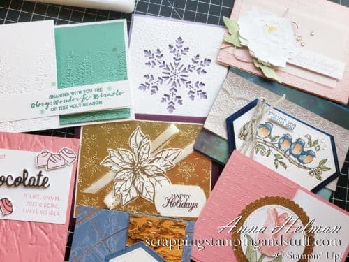 Learn how to dry emboss paper! This is part 5 of my introduction to the Stampin Cut And Emboss Machine, an amazing tool from Stampin Up.