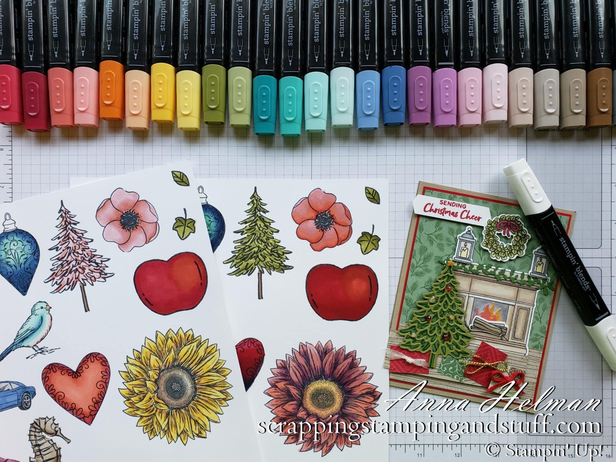 Introduction to Using Stampin Up Alcohol Markers